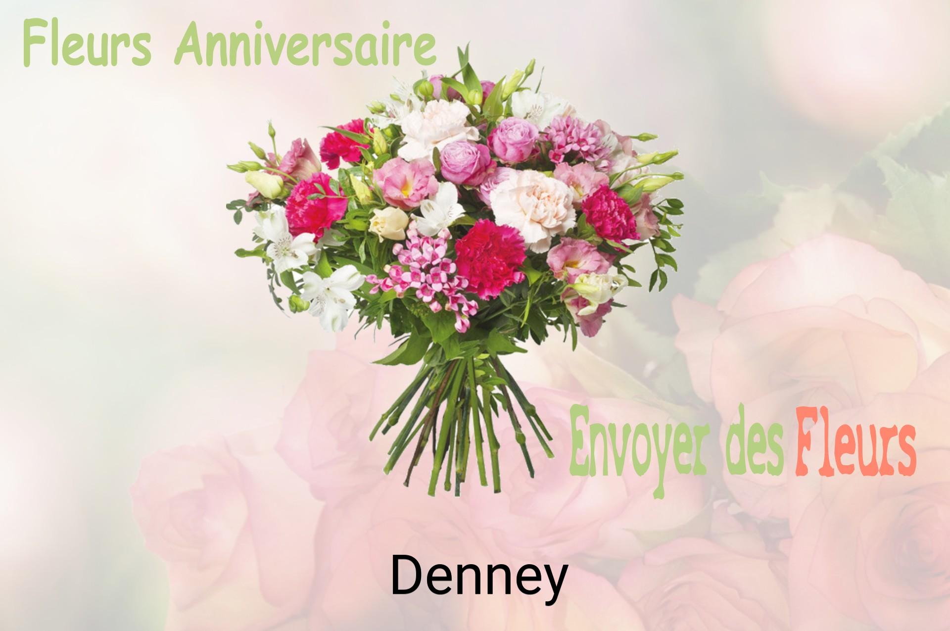 Bouquet de fleurs d’anniversaire livré à Denney