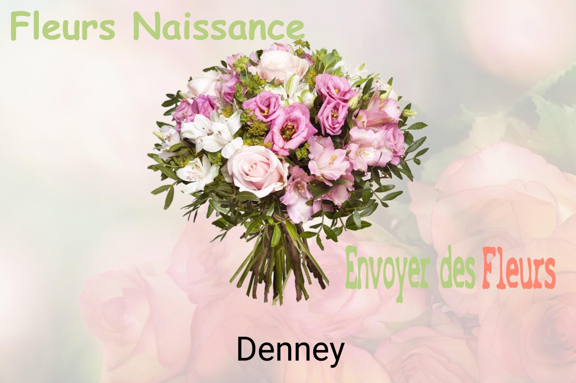 Bouquet de fleurs de naissance livré à Denney
